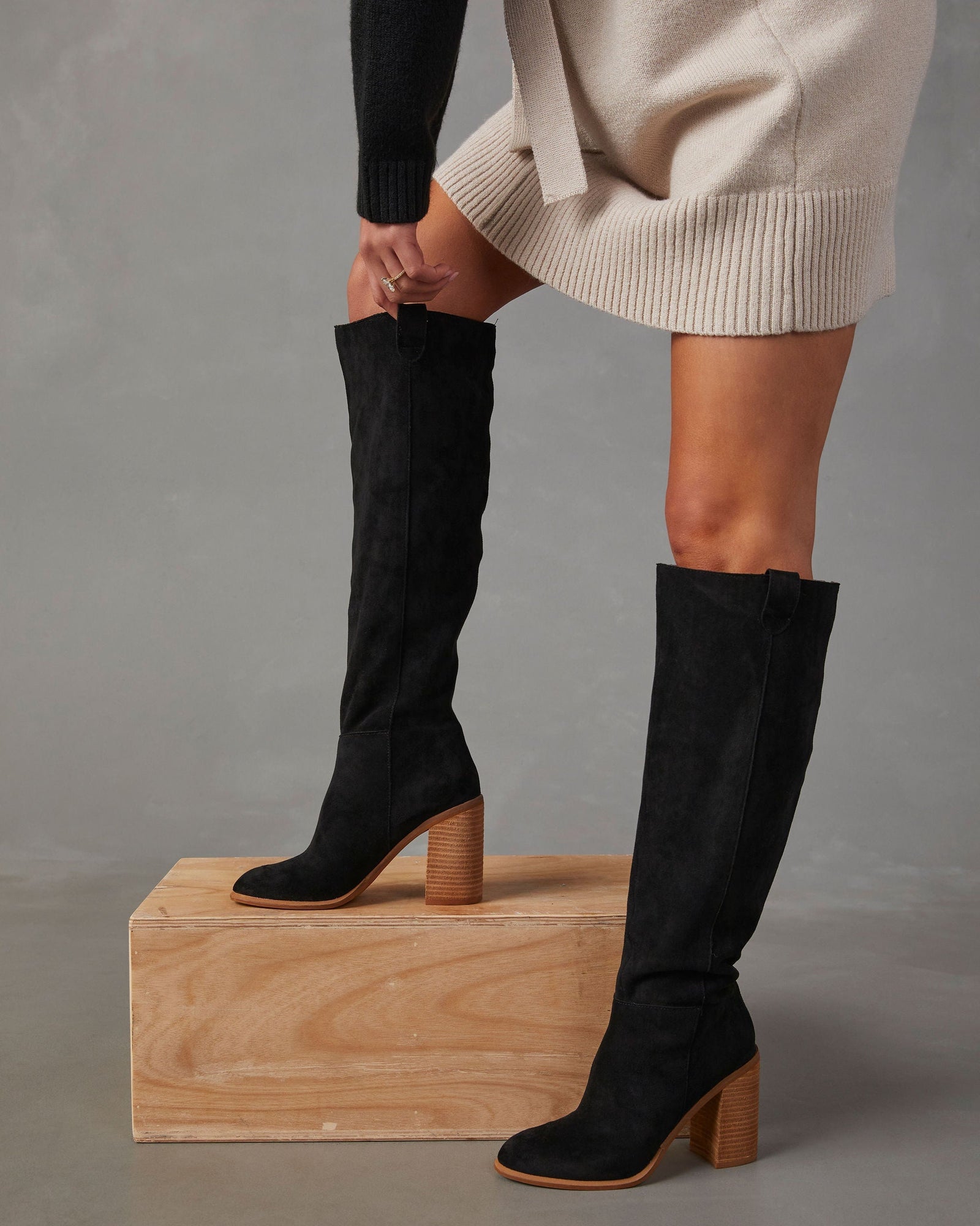 Dames Laarzen Slouch Casual Chic 7