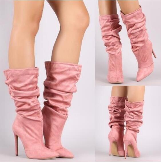 Dames Laarzen Stiletto Medium Stijlvol en Comfortabel 3
