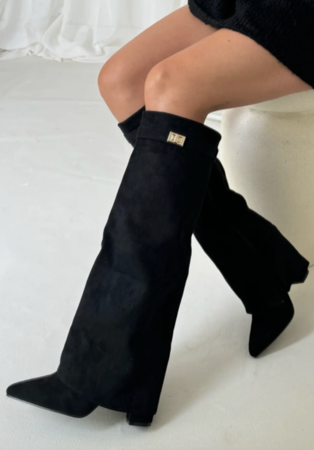 Dames Laarzen Trendy Stijl met Praktische Ritssluiting 4