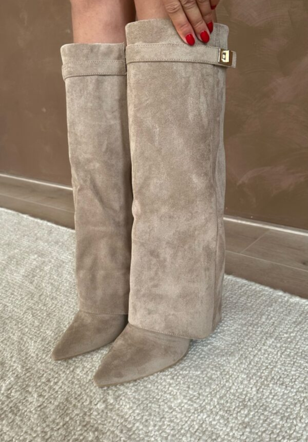 Dames Laarzen Trendy Stijl met Praktische Ritssluiting 5