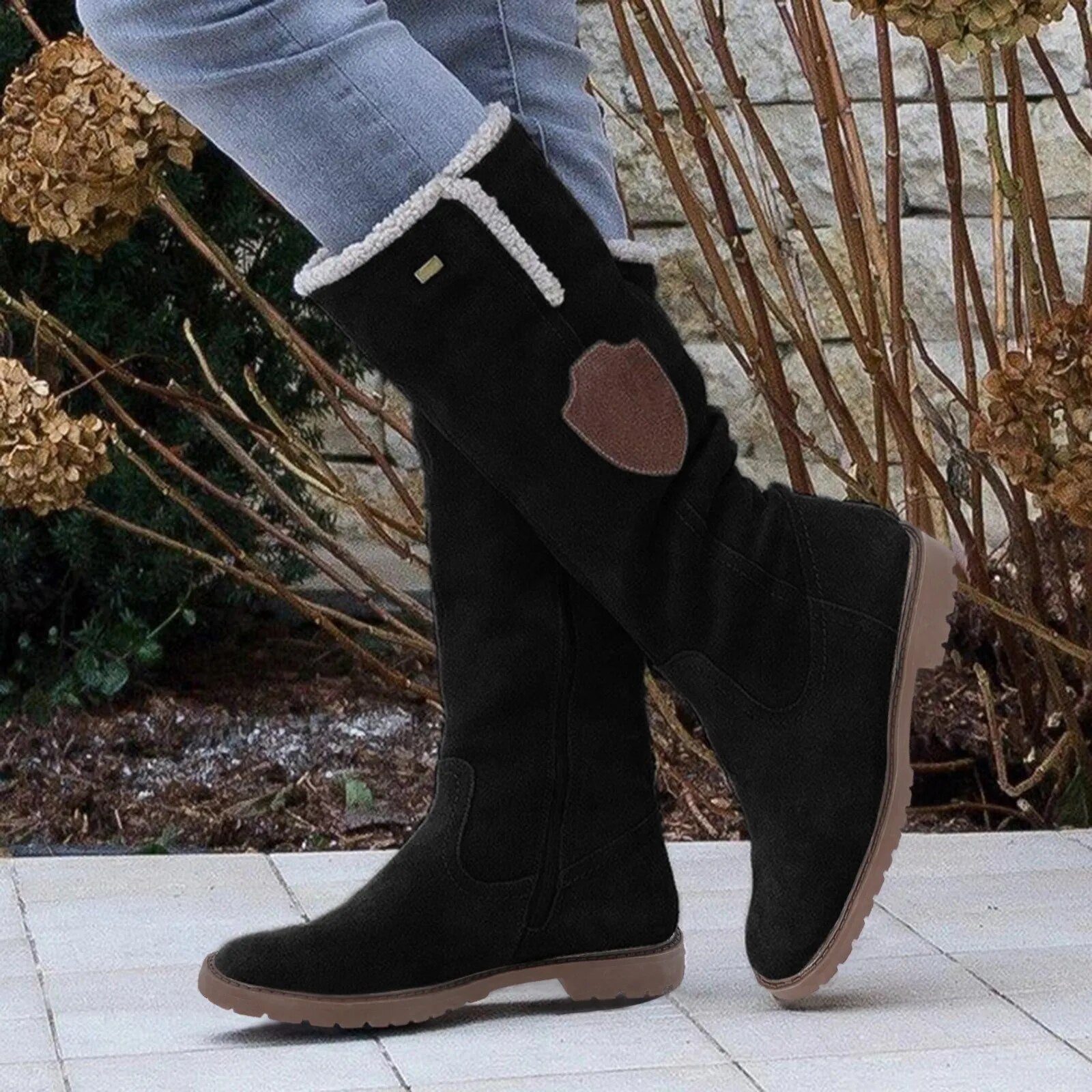 Dames Laarzen Winter met Antislip en Warmte 1