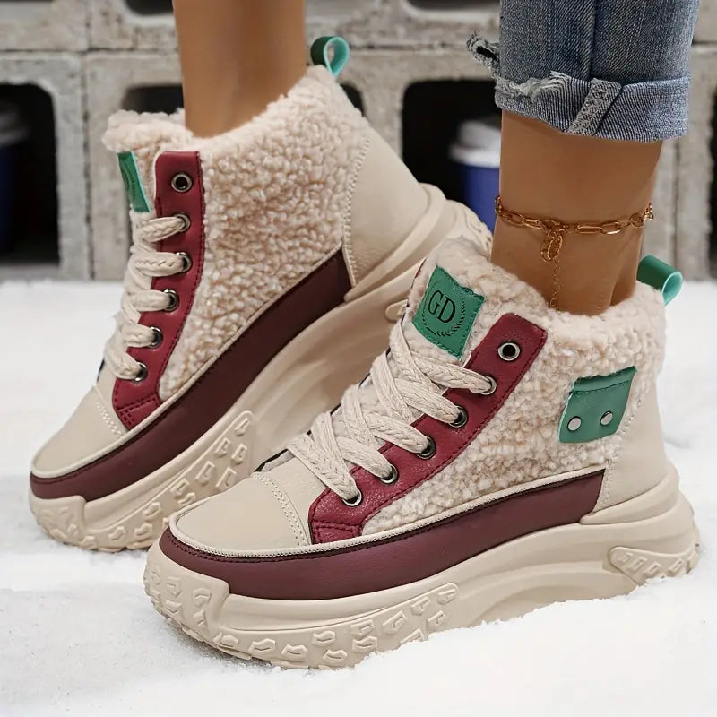 Dames Laarzen Winterstijl Comfortabel 5