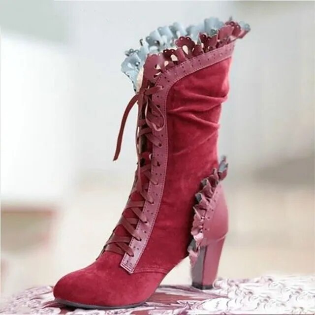 Dames Laarzen met Hoge Hakken Stijlvol 6