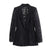 Dames Lace Blazer en Rok Set 0