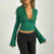 Dames Lace Top Elegante Chic Katoen 1