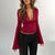 Dames Lace Top Elegante Chic Katoen 2