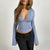 Dames Lace Top Elegante Chic Katoen 5