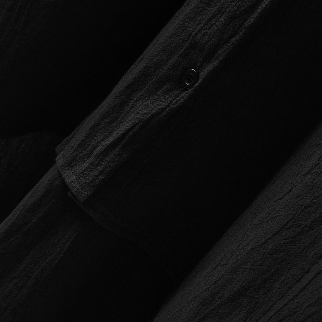 Dames Lange Blouse Oversize Zachte Stof Modern Design 5