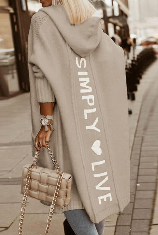 Dames Lange Cardigan Met Luxe Afwerking voor Elke Gelegenheid 8