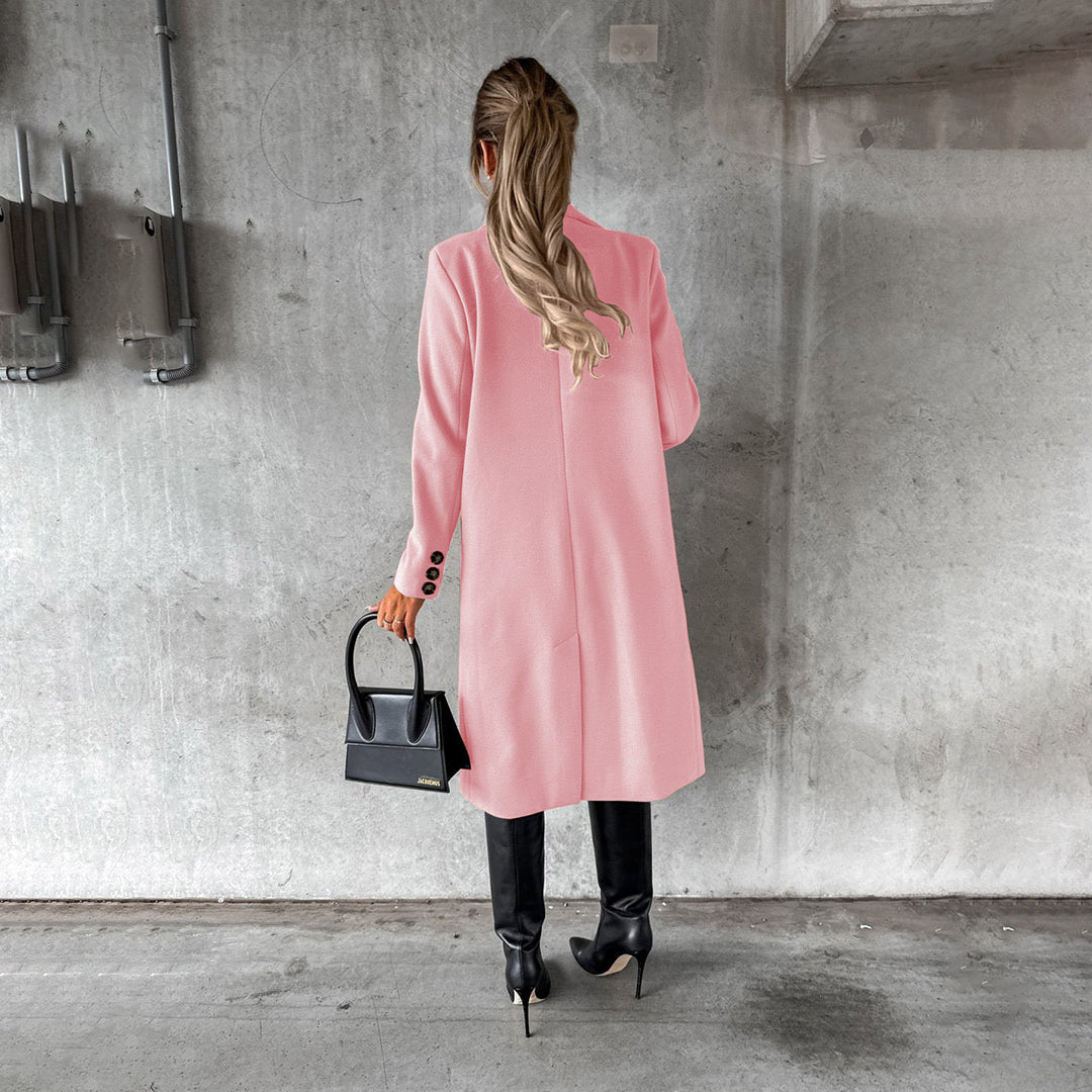 Dames Lange Gewatteerde Winterjas Met Comfortabele Pasvorm 6