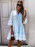Dames Lange Jurk Boho Stijl Luchtige Stof voor Feestelijke en Zomer Kleding 2