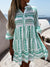 Dames Lange Jurk Boho Stijl Luchtige Stof voor Feestelijke en Zomer Kleding 3