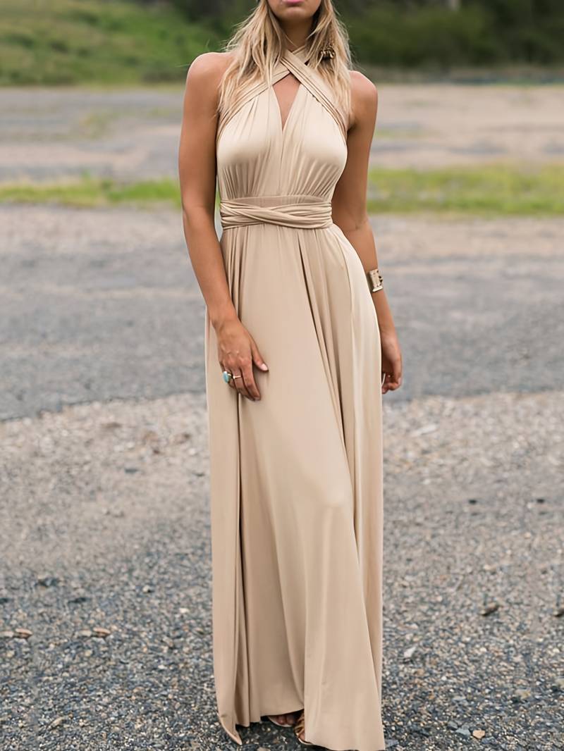 Dames Lange Jurk Converteerbaar Maxi Stijl 10