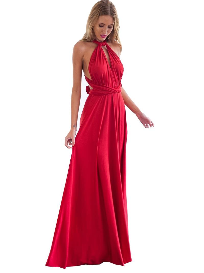 Dames Lange Jurk Converteerbaar Maxi Stijl 1