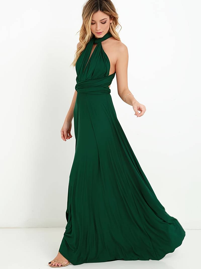 Dames Lange Jurk Converteerbaar Maxi Stijl 7