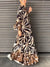 Dames Lange Jurk Relaxed Pasvorm Trendy Print Hoogwaardige Stof 6