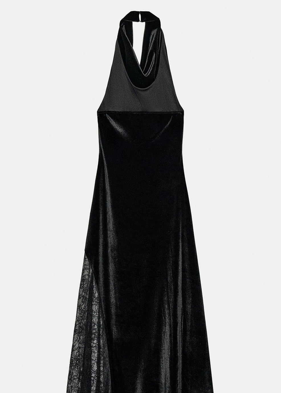 Dames Lange Jurk Rugloos Haltermodel 3