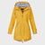 Dames Lange Regenjacke met Verstelbare Kapuze 4
