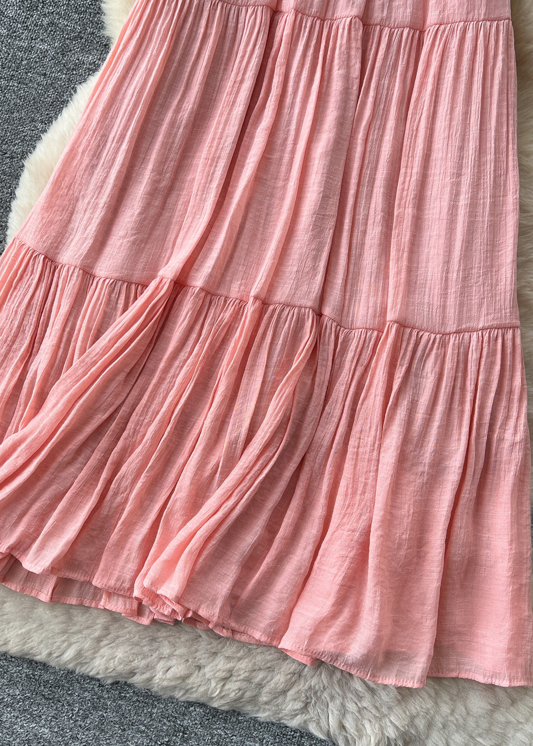 Dames Lange Rok Boho Patchwork Met Gerimpeld Ontwerp Voor Zomerse Casual Looks 3