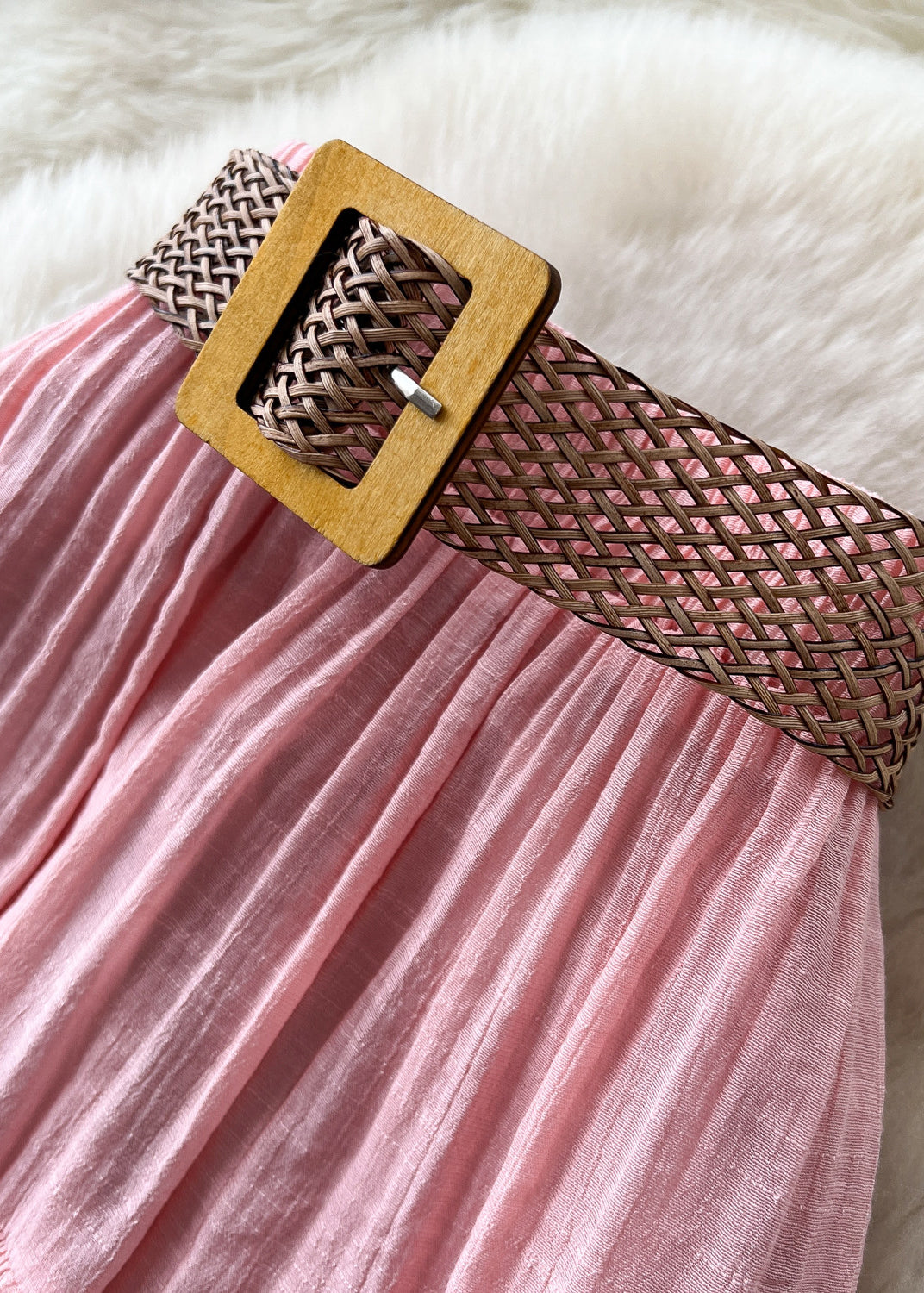 Dames Lange Rok Boho Patchwork Met Gerimpeld Ontwerp Voor Zomerse Casual Looks 4