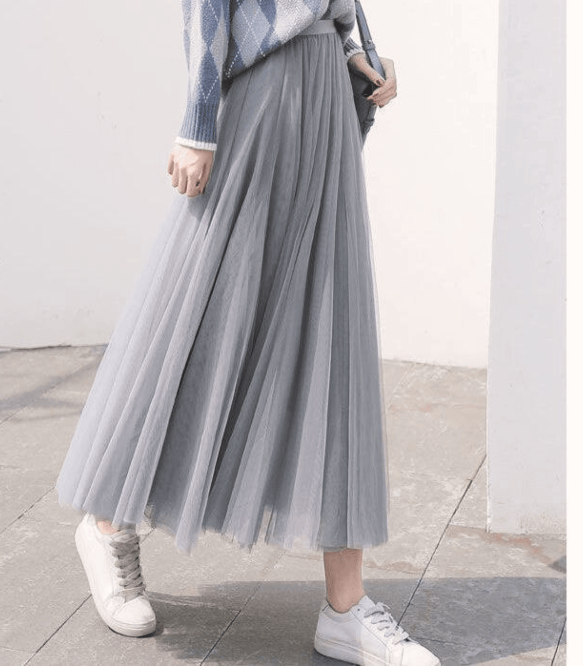 Dames Lange Rok Hoge Taille Aansluitend 1