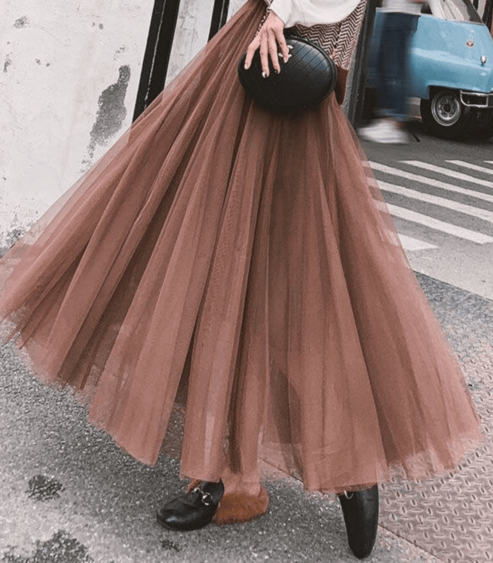Dames Lange Rok Hoge Taille Aansluitend 5