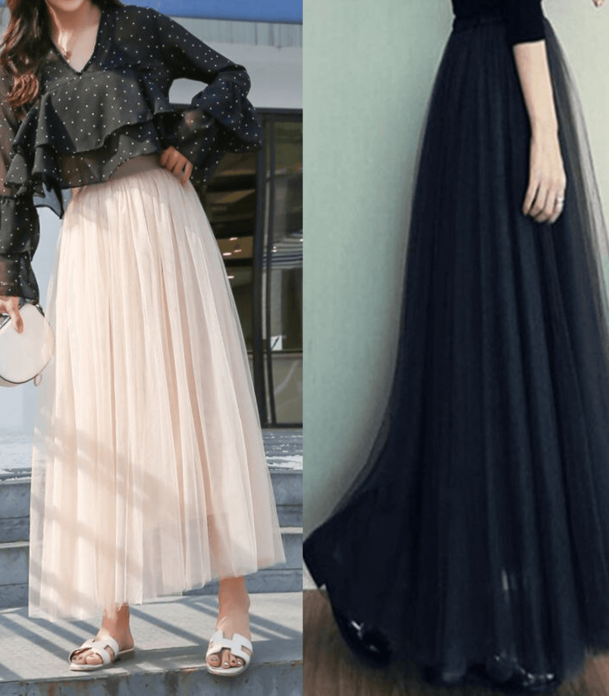 Dames Lange Rok Hoge Taille Aansluitend 7