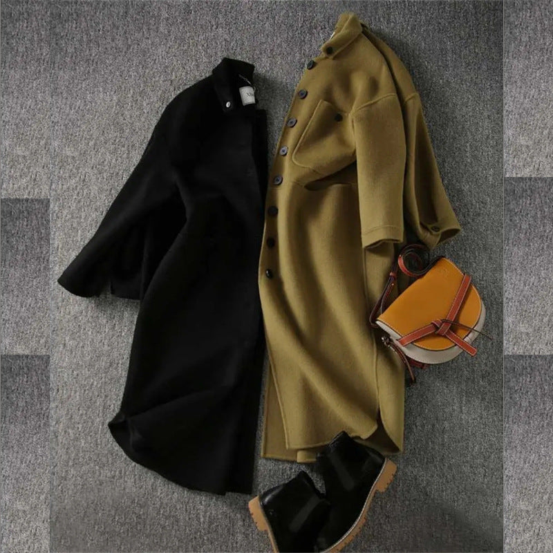 Dames Lange Trenchcoat Stijlvol voor Elke Gelegenheid 3