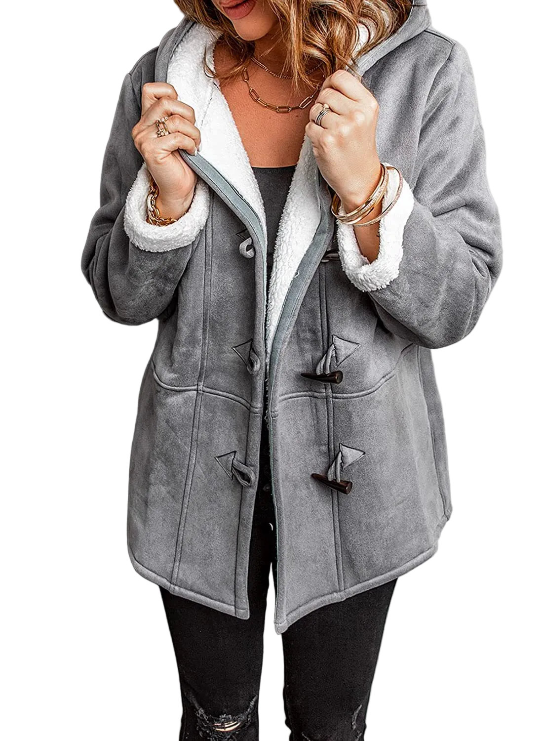 Dames Lange Winterjas Met Capuchon Voor Comfortabele Dagen 0