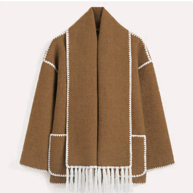 Dames Lange Winterjas Met Verstelbare Pasvorm En Moderne Esthetiek 11