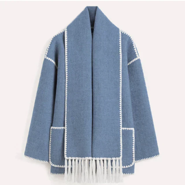 Dames Lange Winterjas Met Verstelbare Pasvorm En Moderne Esthetiek 12