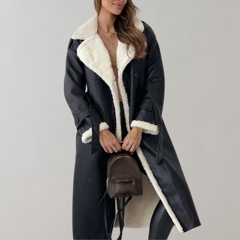 Dames Lange Winterjas Stijlvol en Comfortabel 0
