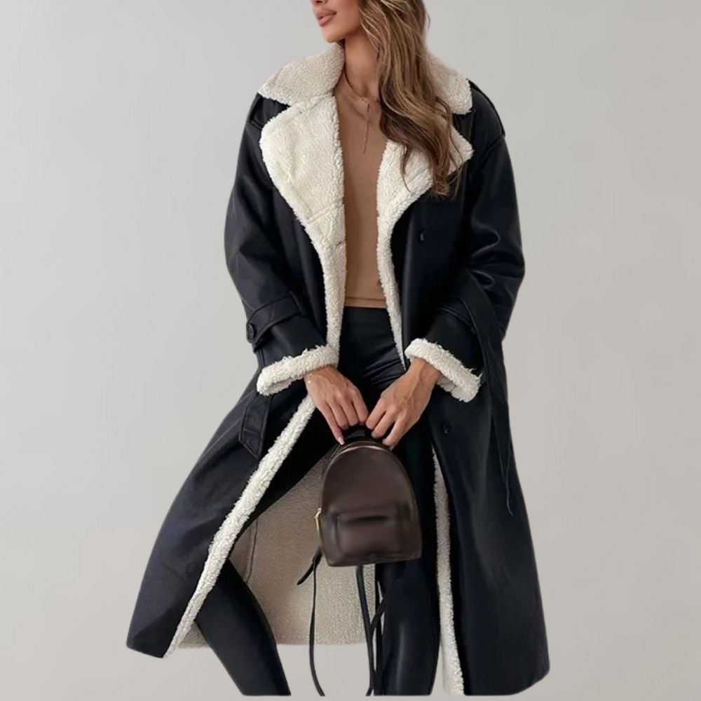 Dames Lange Winterjas Stijlvol en Comfortabel 5