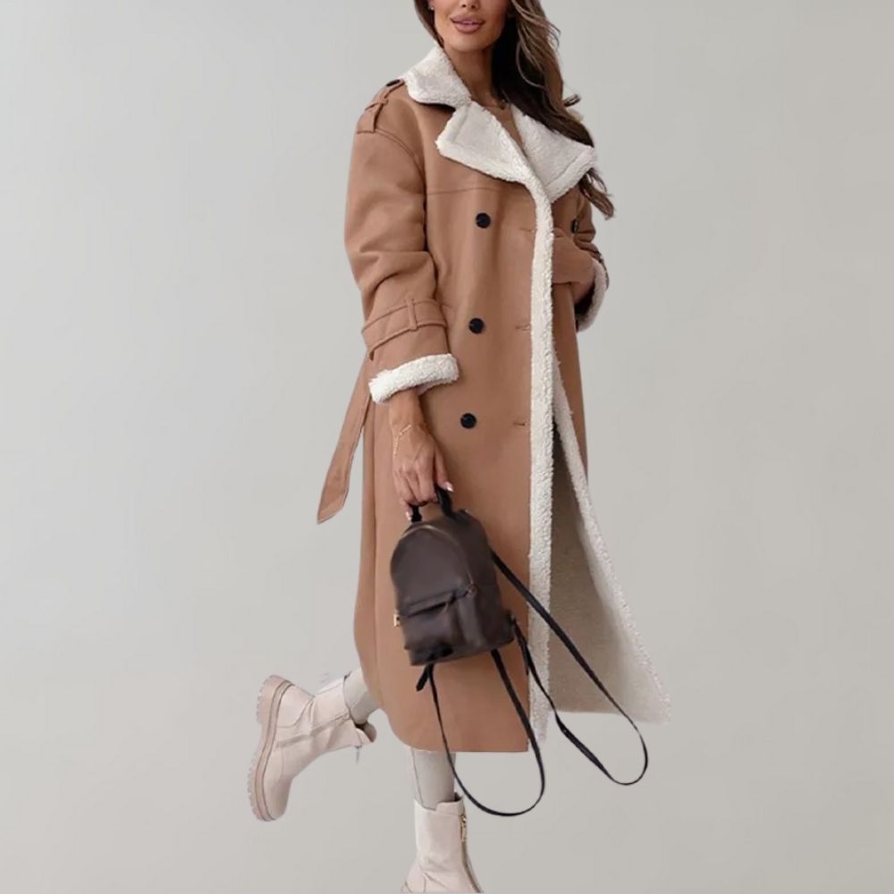 Dames Lange Winterjas Stijlvol en Comfortabel 7