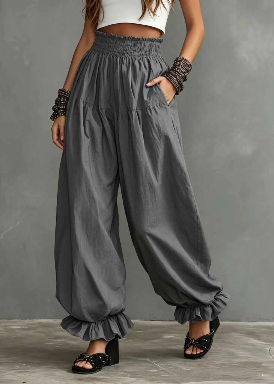 Dames Lantaarnbroek Oversized Met Hoge Taille 1