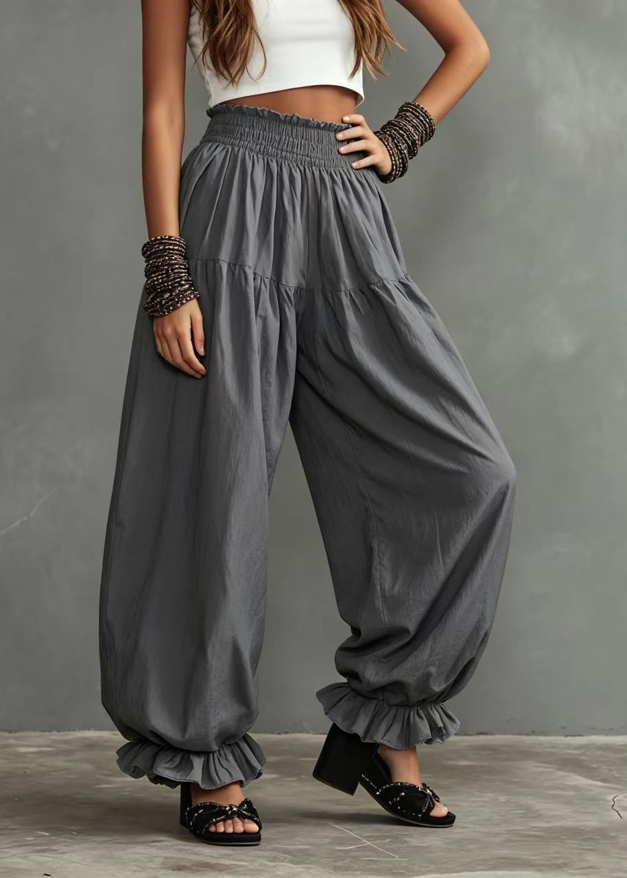 Dames Lantaarnbroek Oversized Met Hoge Taille 2