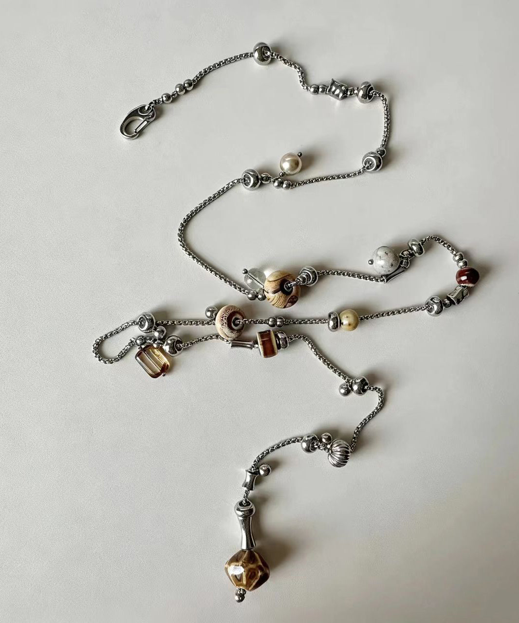 Dames Lariat Ketting Boho Stijl Met Kralen 3