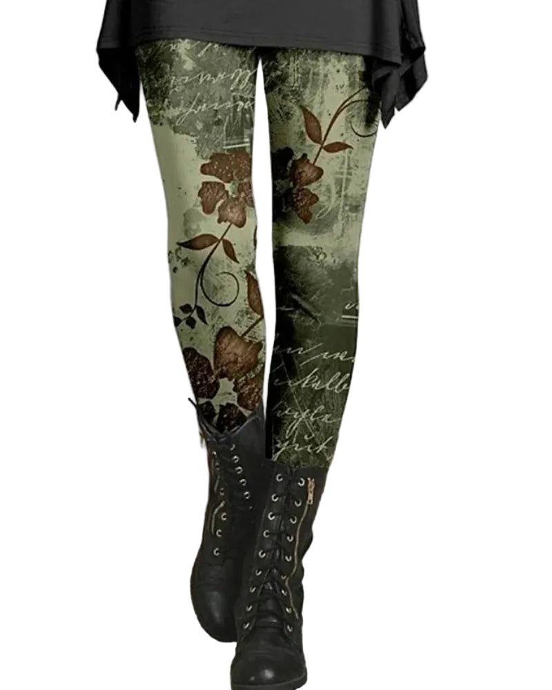 Dames Legging Boho Trendy Stijl 0