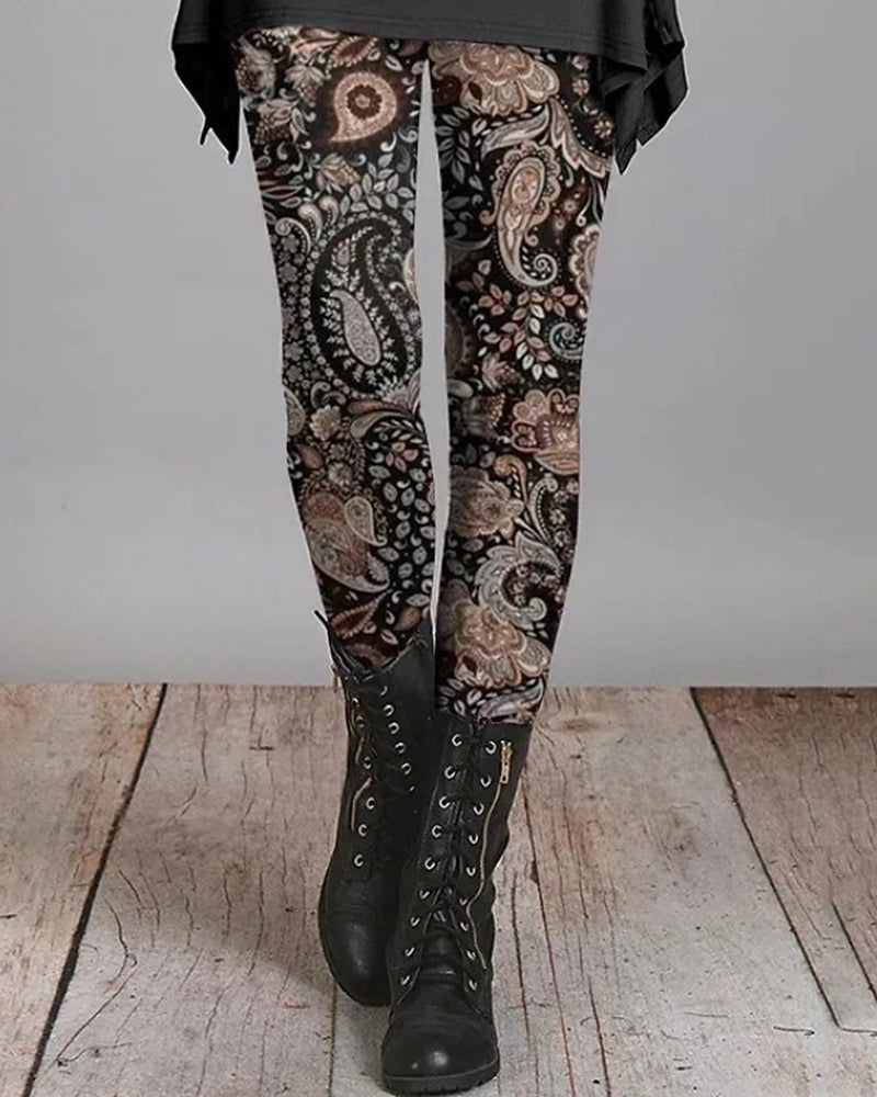 Dames Legging Boho Trendy Stijl 1