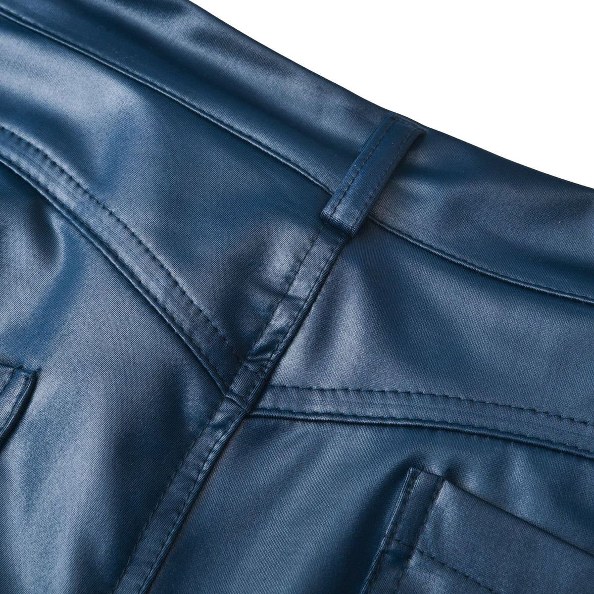 Dames Leren Broek Stretch 8