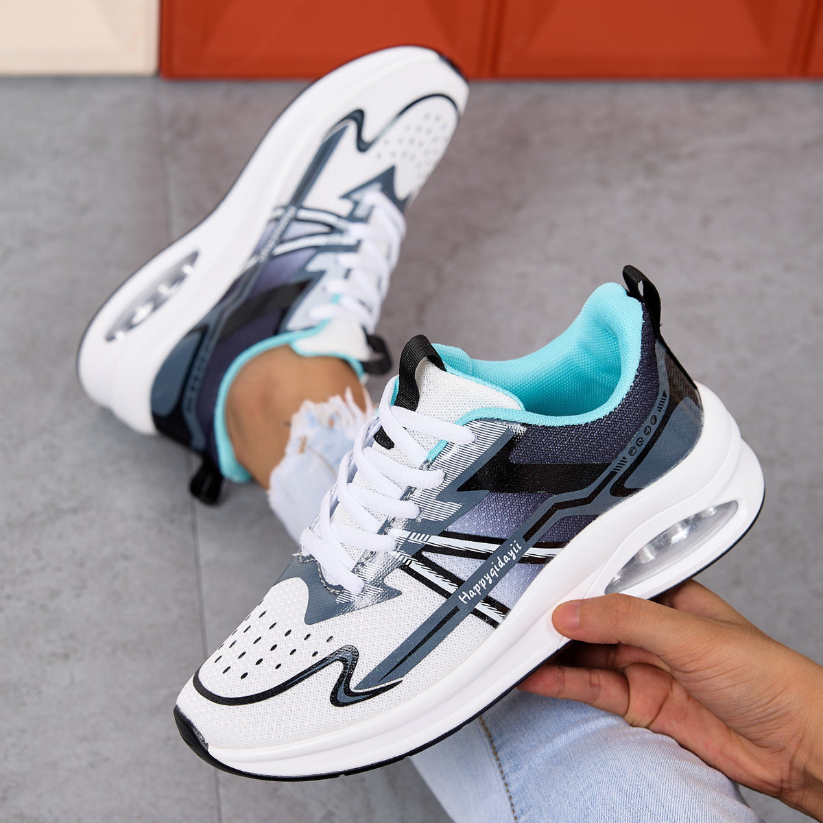 Dames Lifestyle Sneakers met Luchtkussen Design 3
