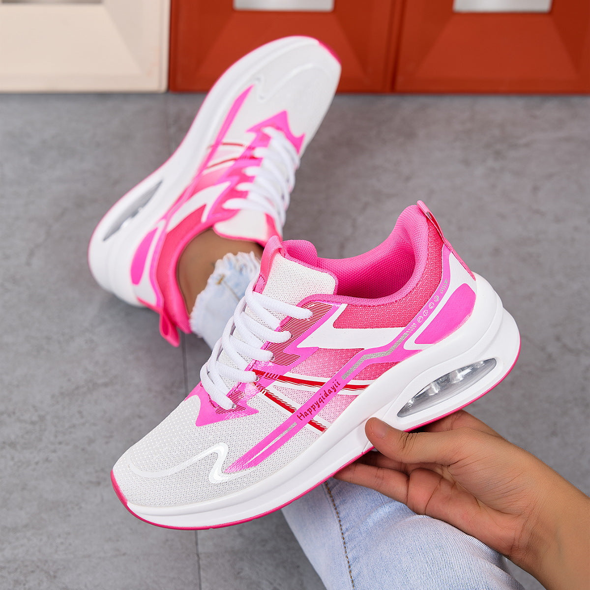 Dames Lifestyle Sneakers met Luchtkussen Design 8