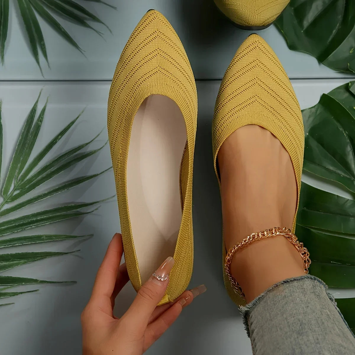 Dames Loafers Casual Ballet Flats 6