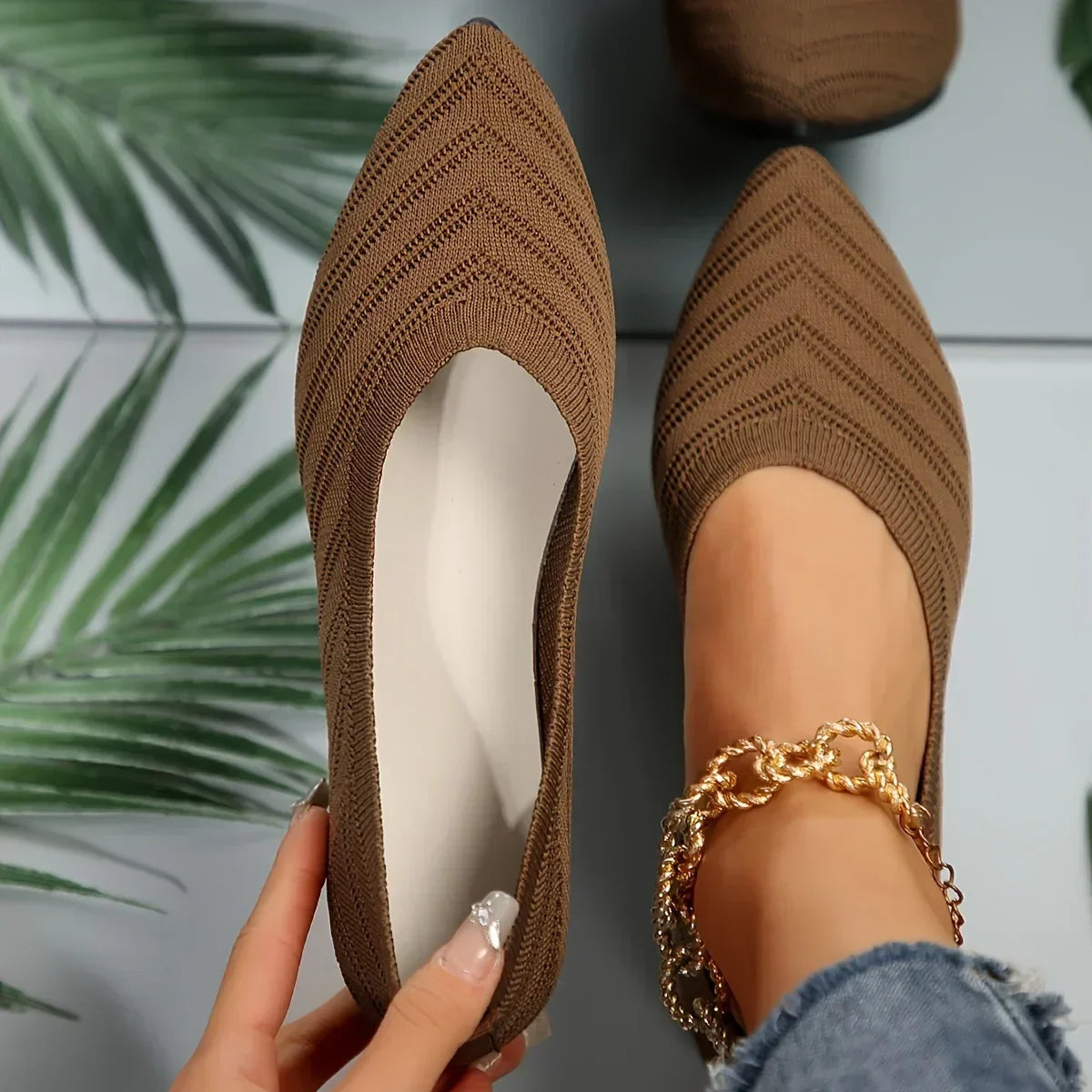 Dames Loafers Casual Ballet Flats 7