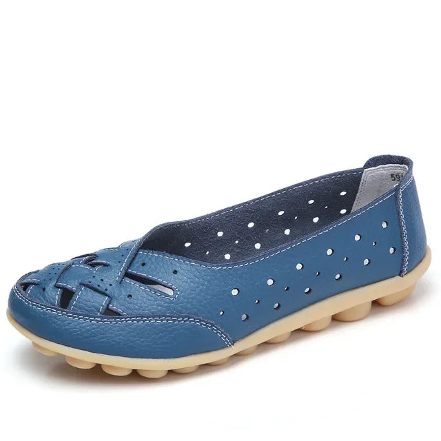 Dames Loafers Casual Plat 10