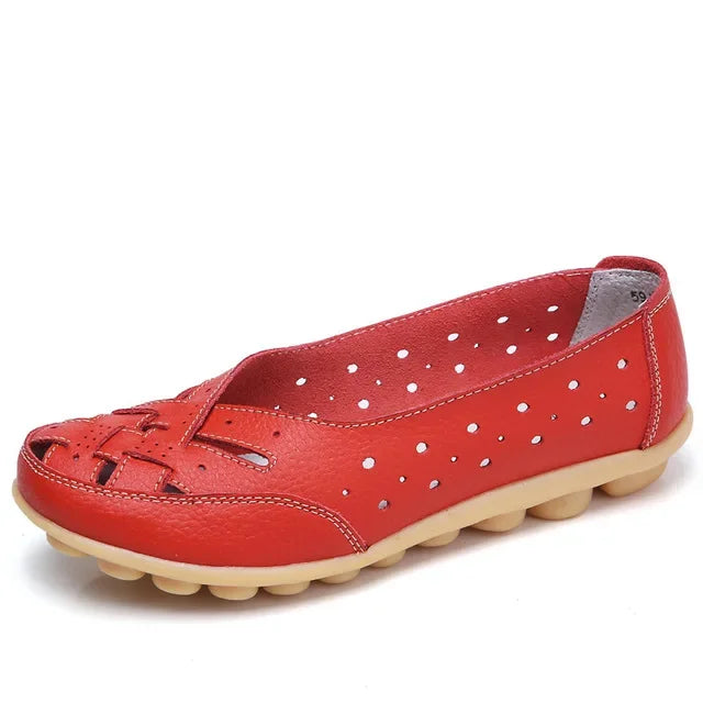 Dames Loafers Casual Plat 6