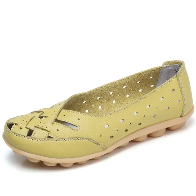 Dames Loafers Casual Plat 8