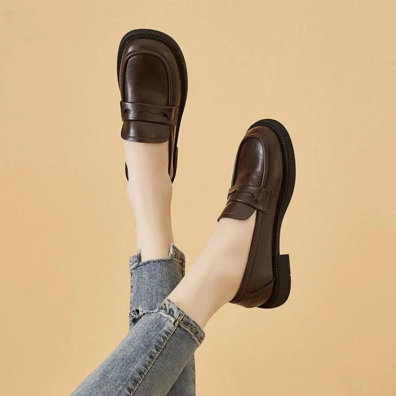 Dames Loafers Instappers Minimalistisch Design 2