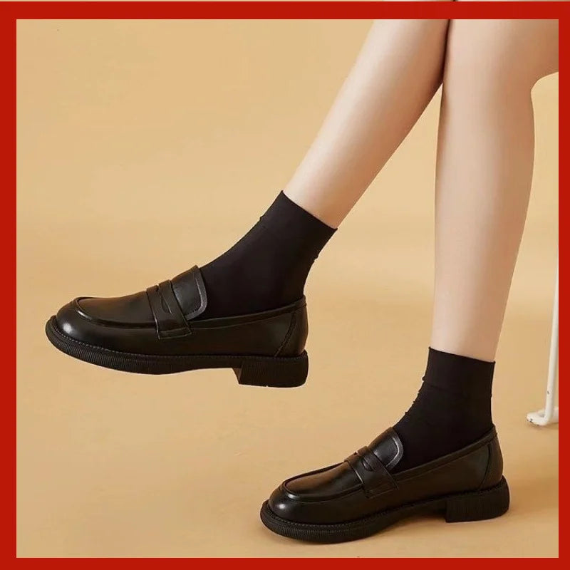 Dames Loafers Instappers Minimalistisch Design 7