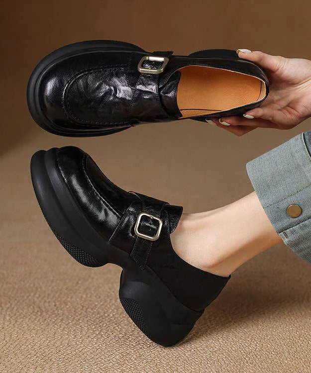 Dames Loafers Met Plateauzool Modern Design 1